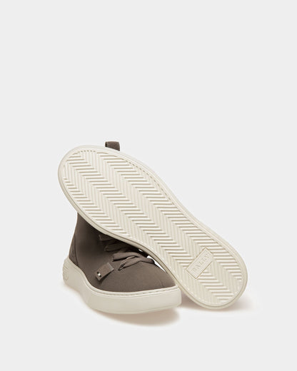 Mitys-T Leather Sneakers In Dark Mineral
