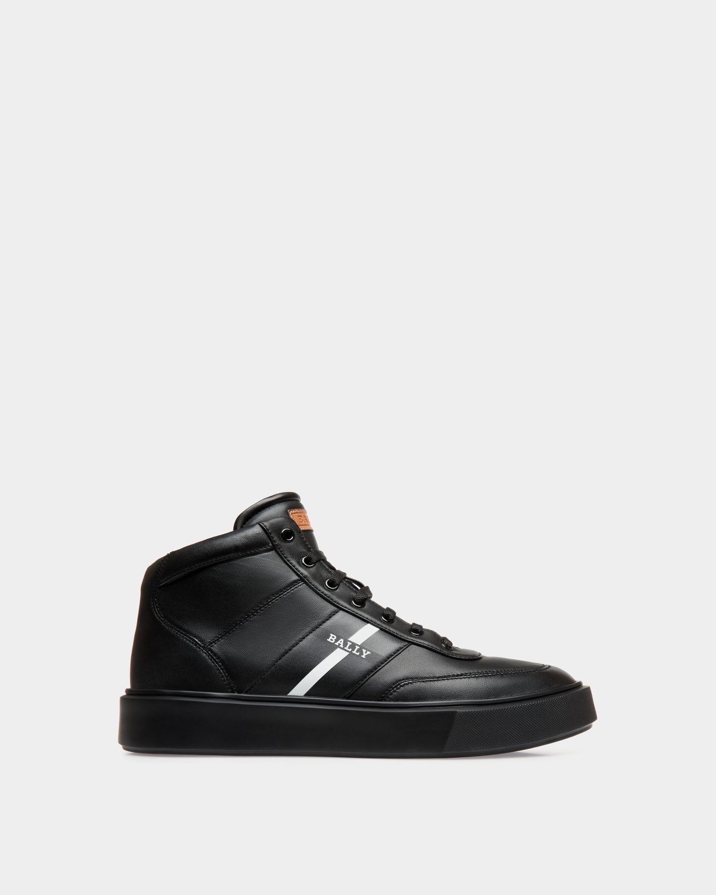 Sneaker In Black Leather