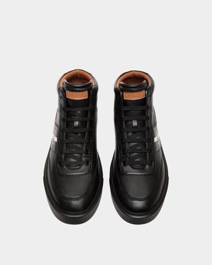 Sneaker In Black Leather