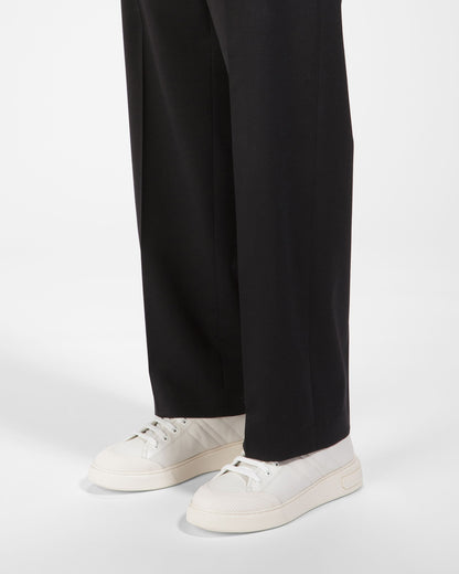 Maren Leather Sneakers In White