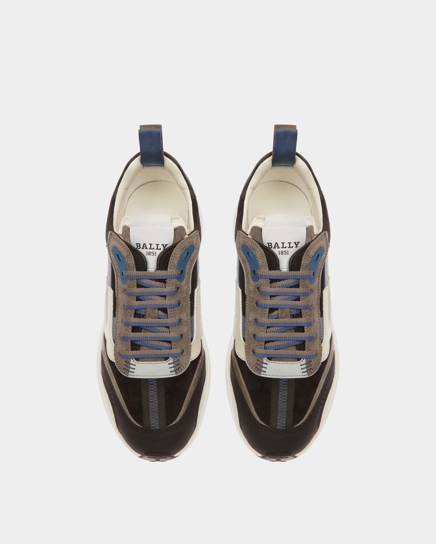 Darky Leather Sneakers In Black
