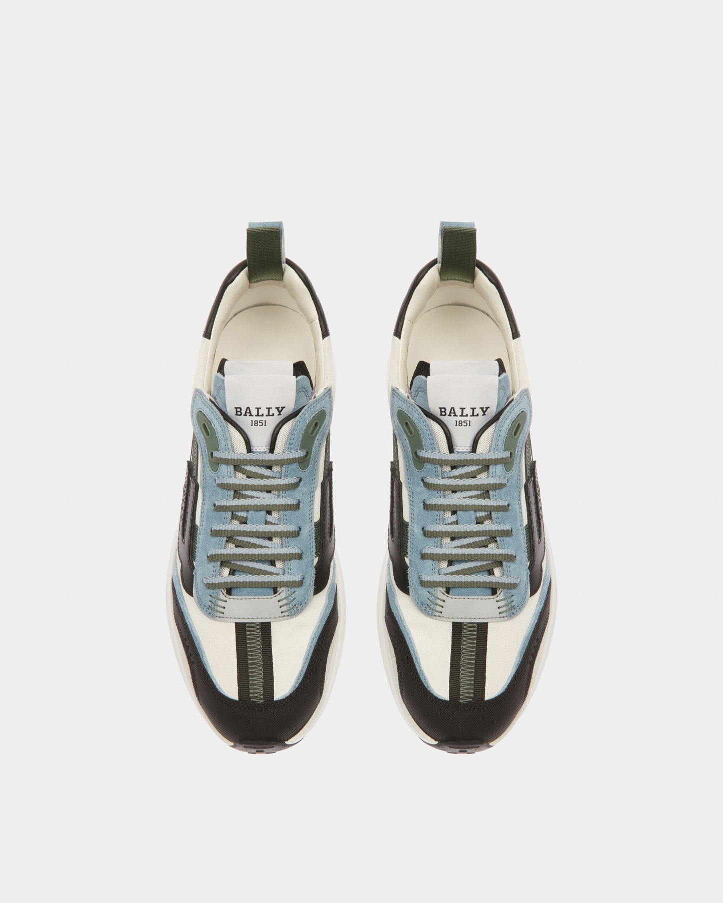 Darky Leather Sneakers In Black