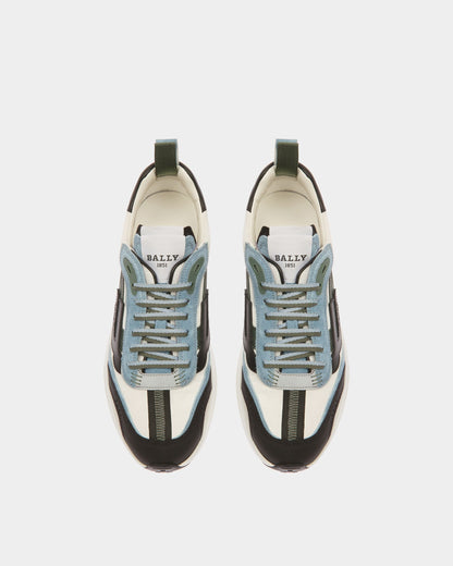 Darky Leather Sneakers In Black