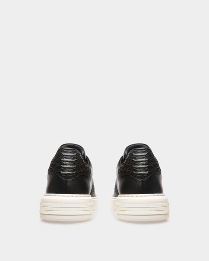 Mattye Leather Sneakers In Black