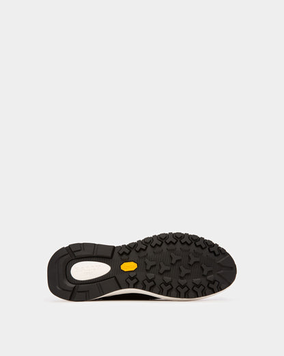 Davyn Mesh And Leather Sneakers In Black
