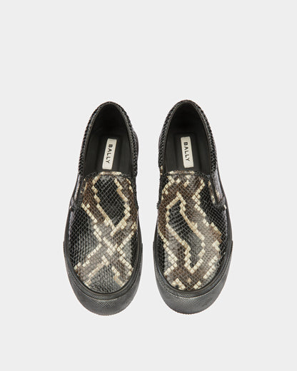 Santa Ana Sneaker In Python Print