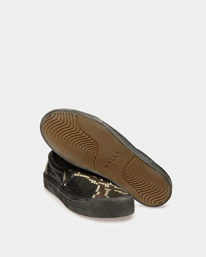Santa Ana Sneaker In Python Print