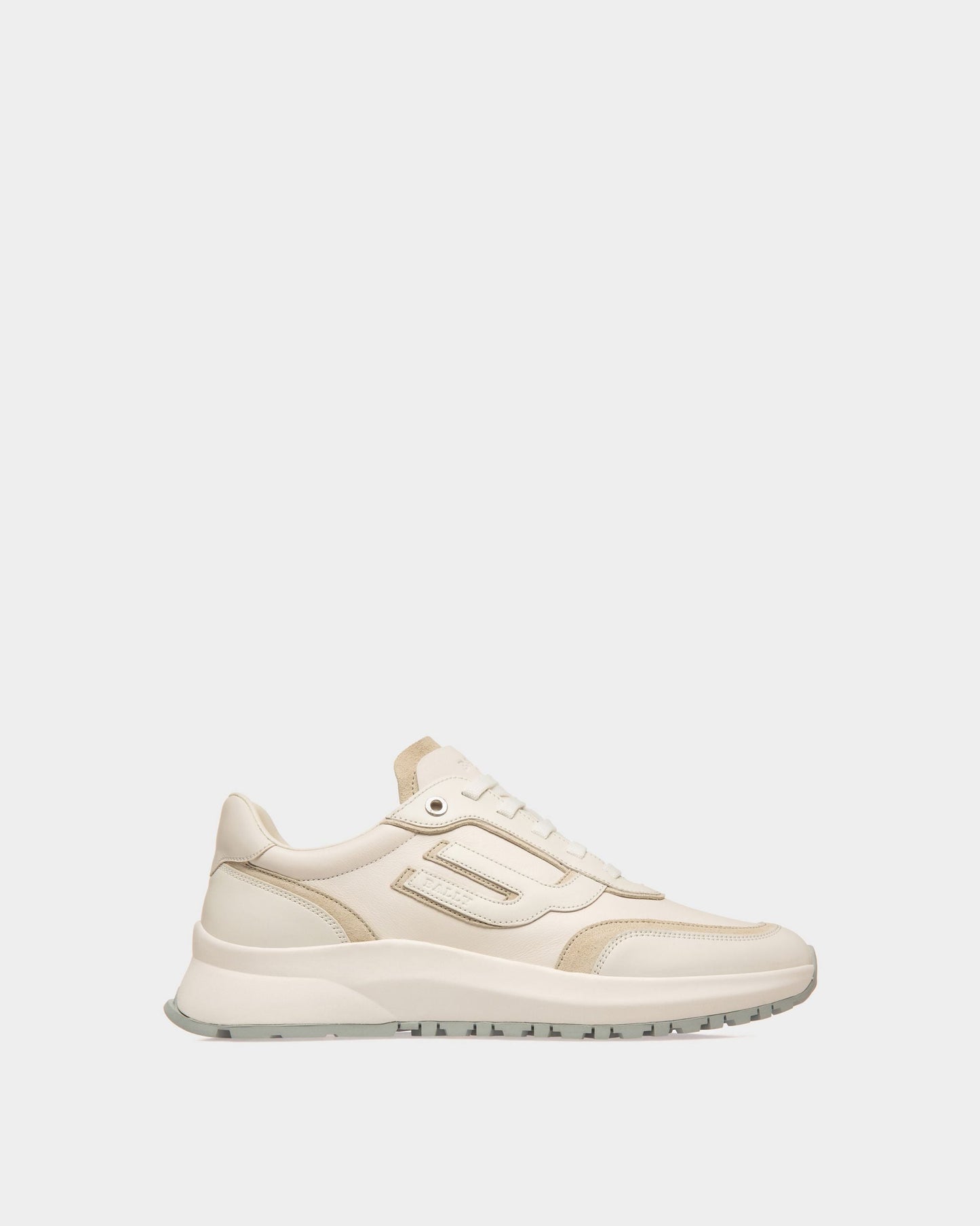 Demmy Leather Sneakers In White