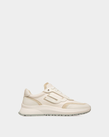 Demmy Leather Sneakers In White