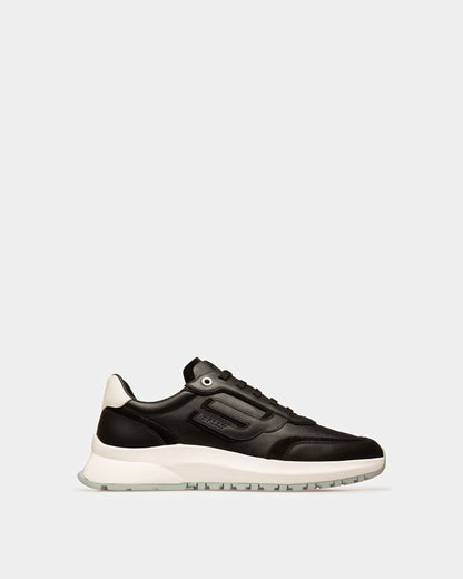 Demmy Leather Sneakers In Black