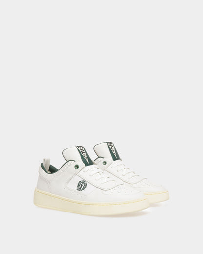 Riweira | Men's Sneakers | White Leather | Bally | Still Life 3/4 Front