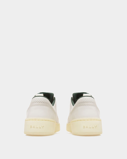 Riweira | Men's Sneakers | White Leather | Bally | Still Life 3/4 Back