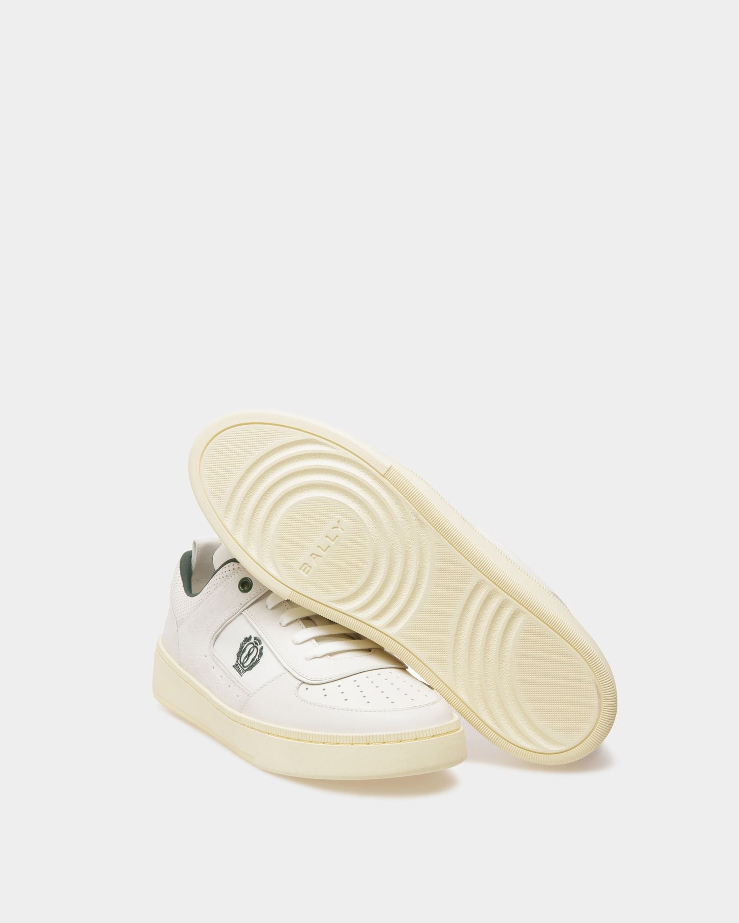 Riweira | Men's Sneakers | White Leather | Bally | Still Life Below
