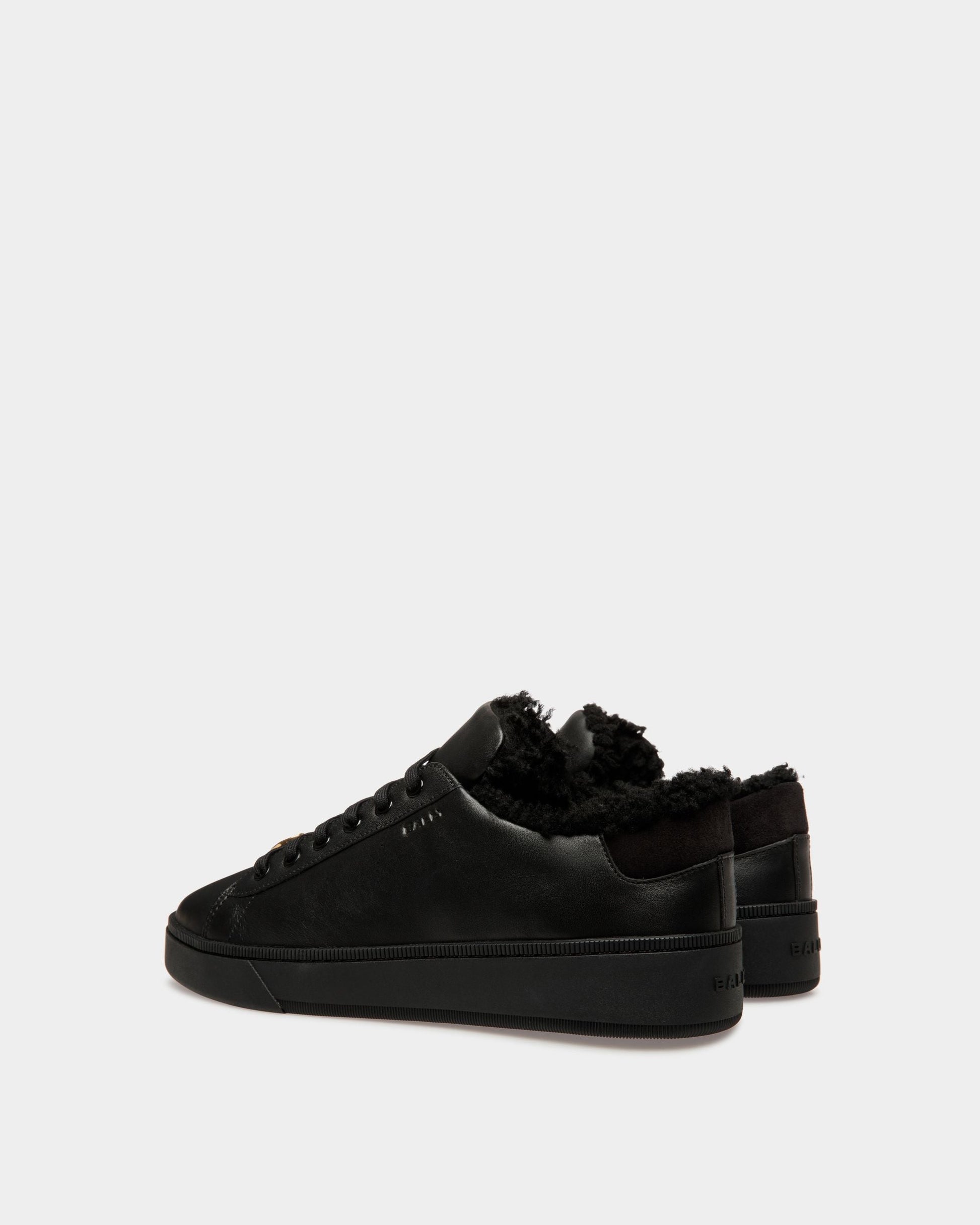 Ryver | Men's Sneakers | Black Leather | Bally | Still Life Below