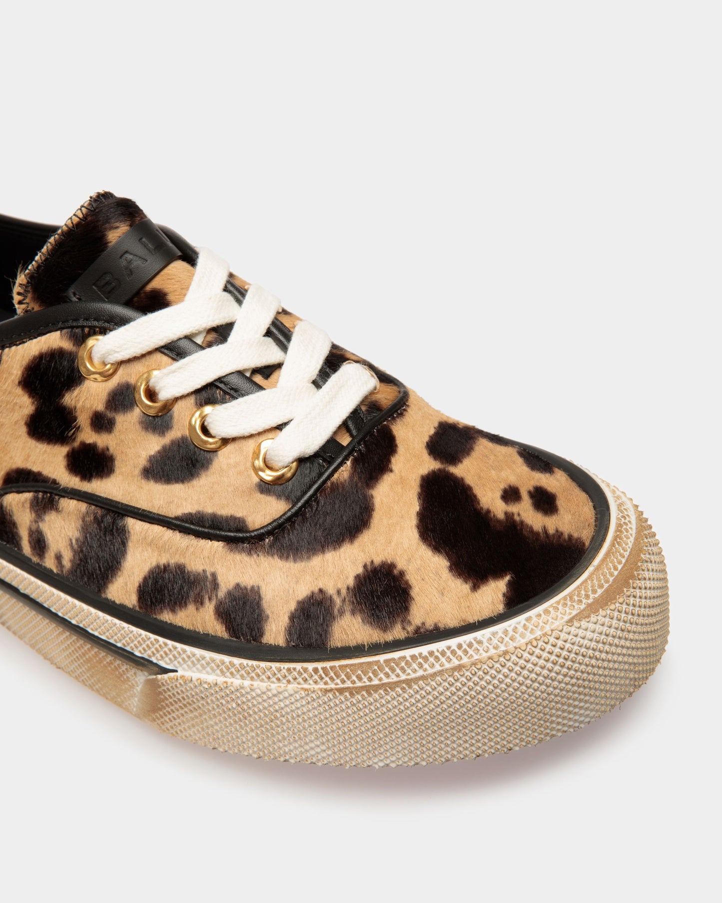 Lyder Sneakers In Brown Haircalf Leather