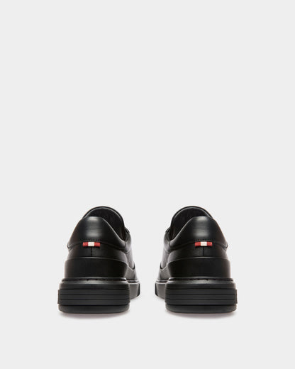 Manny Leather Sneakers In Black
