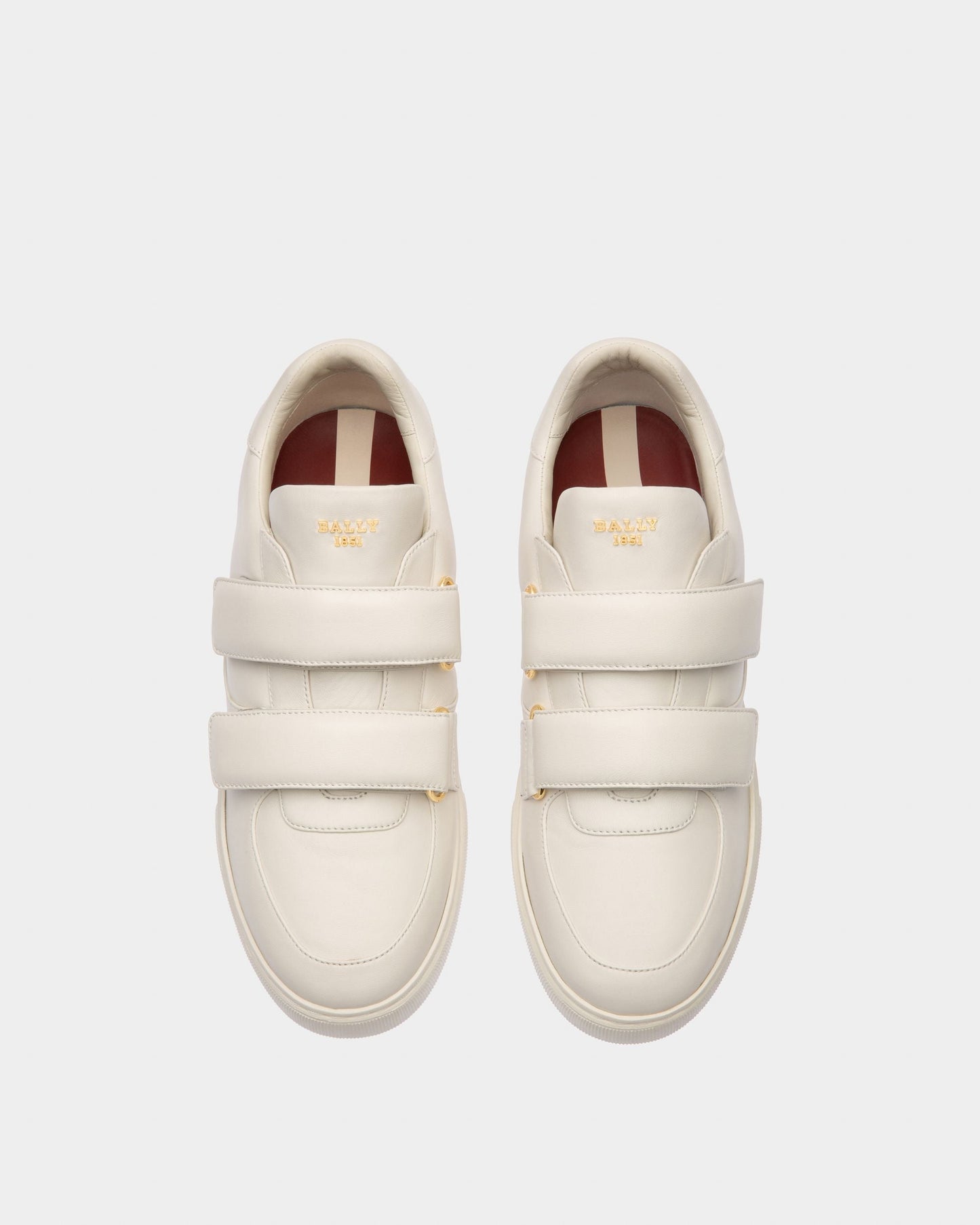 Maylor Leather Sneakers In White