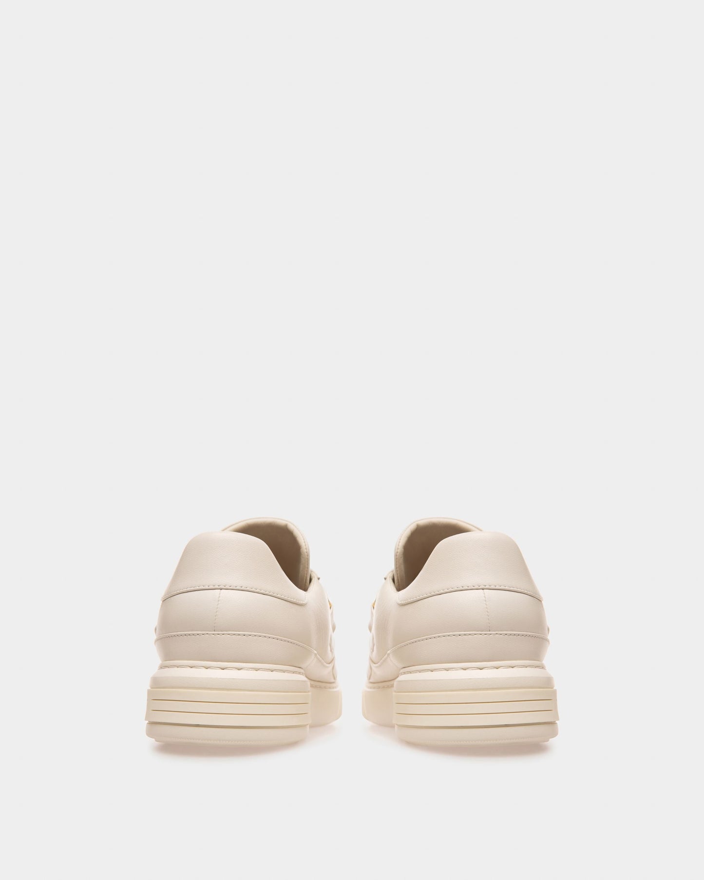 Maylor Leather Sneakers In White