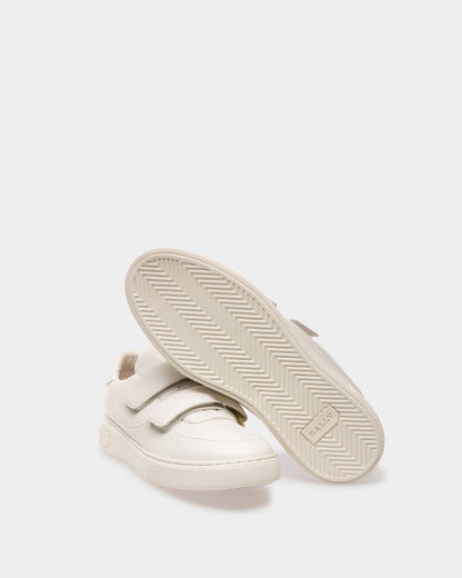 Maylor Leather Sneakers In White