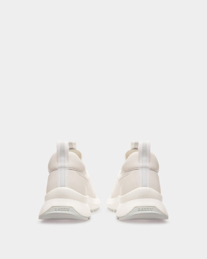 Deven Leather Sneakers In White
