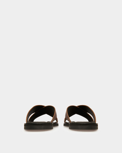 Jabil Leather Sandals In Sage