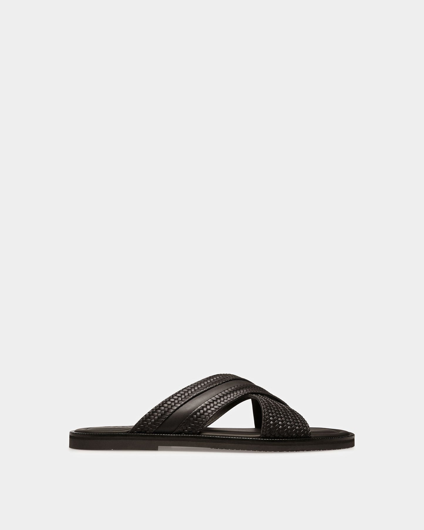 Jabil Leather Sandals In Black