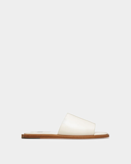 Sabian Leather Sandals In Bone