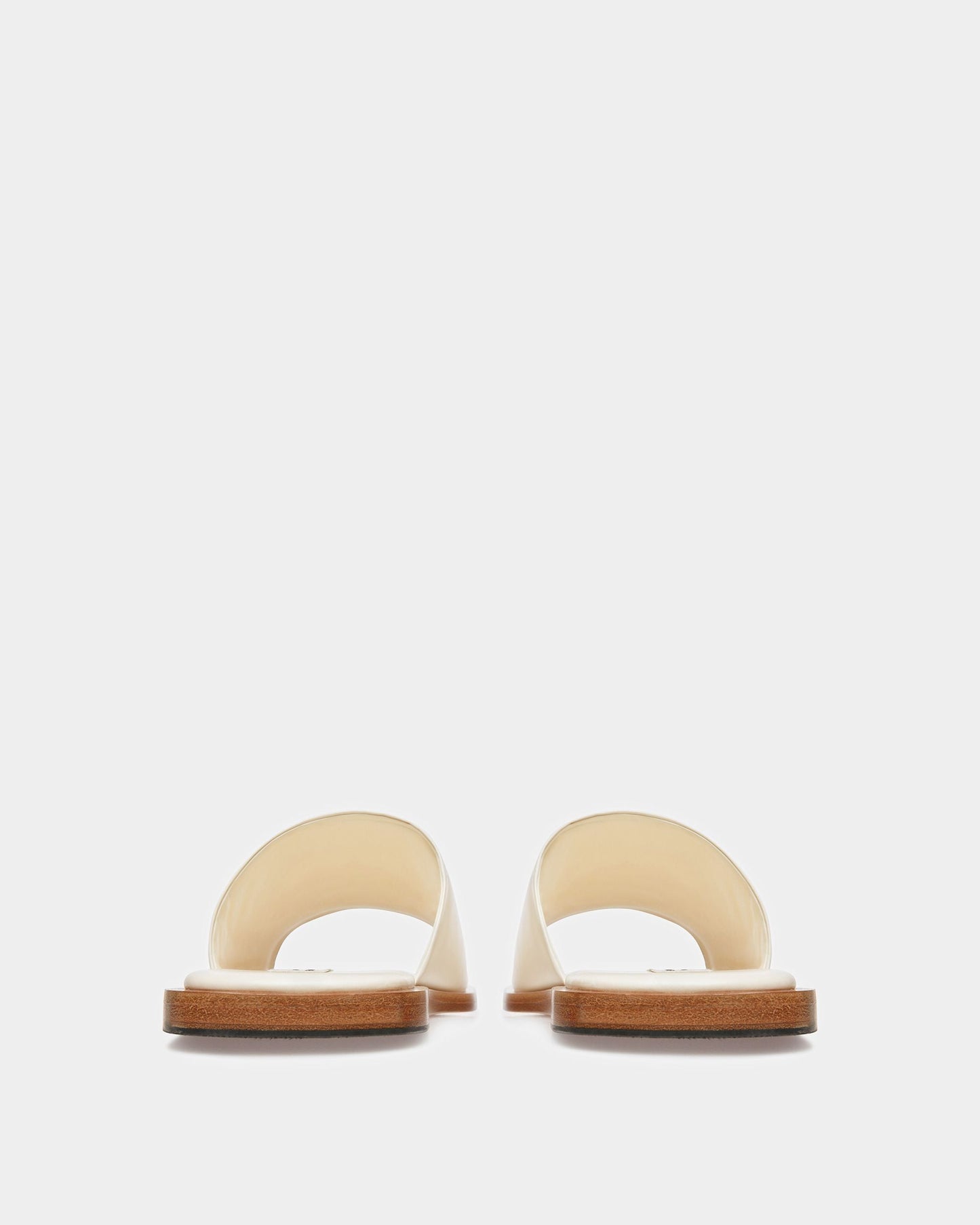 Sabian Leather Sandals In Bone