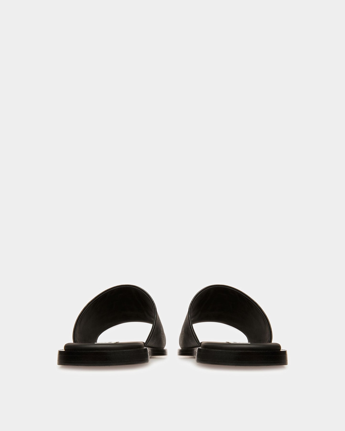 Sabian Leather Sandals In Black
