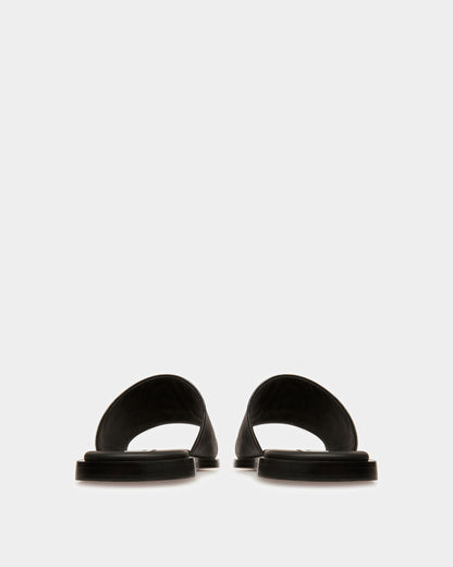 Sabian Leather Sandals In Black