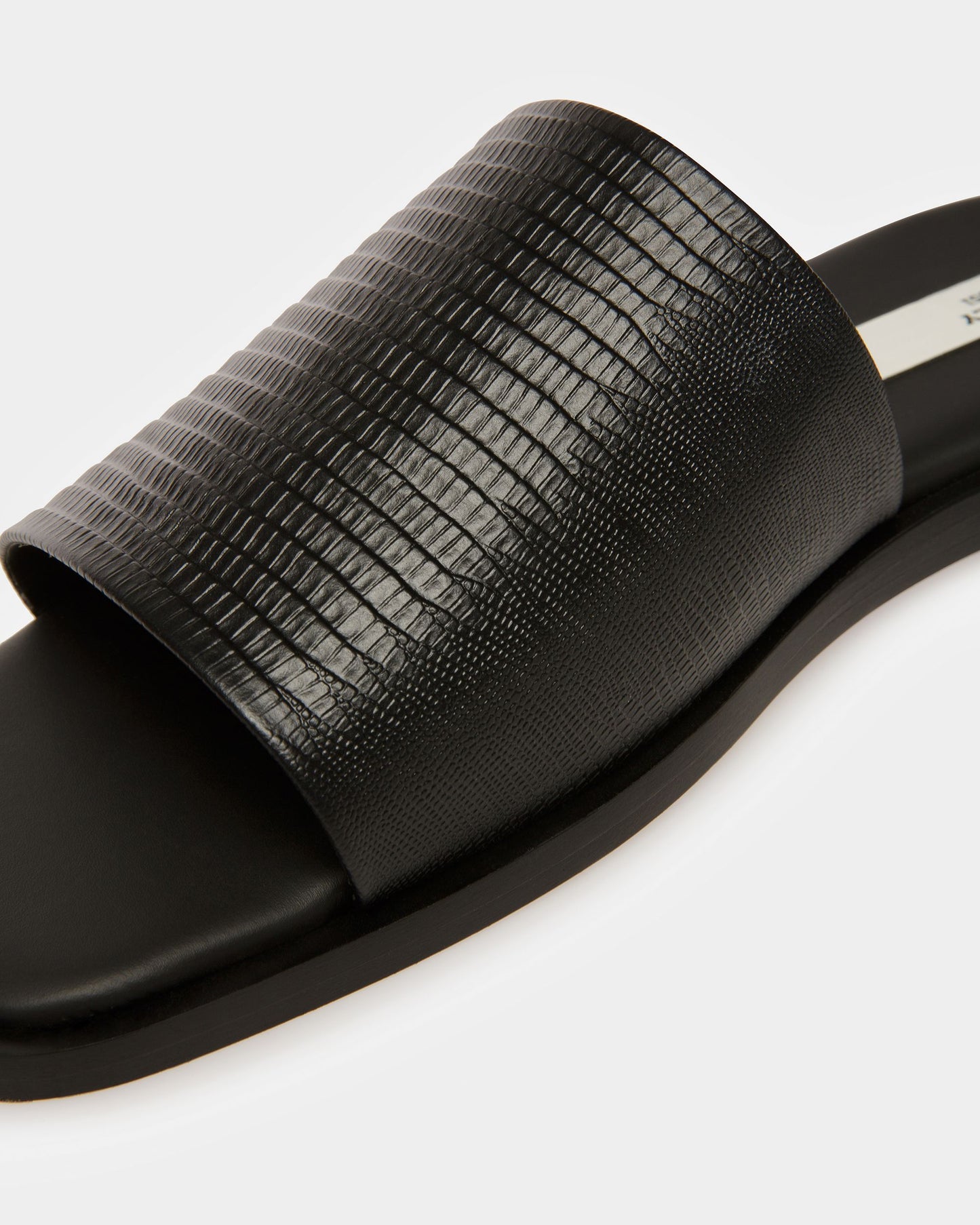 Sabian Leather Sandals In Black