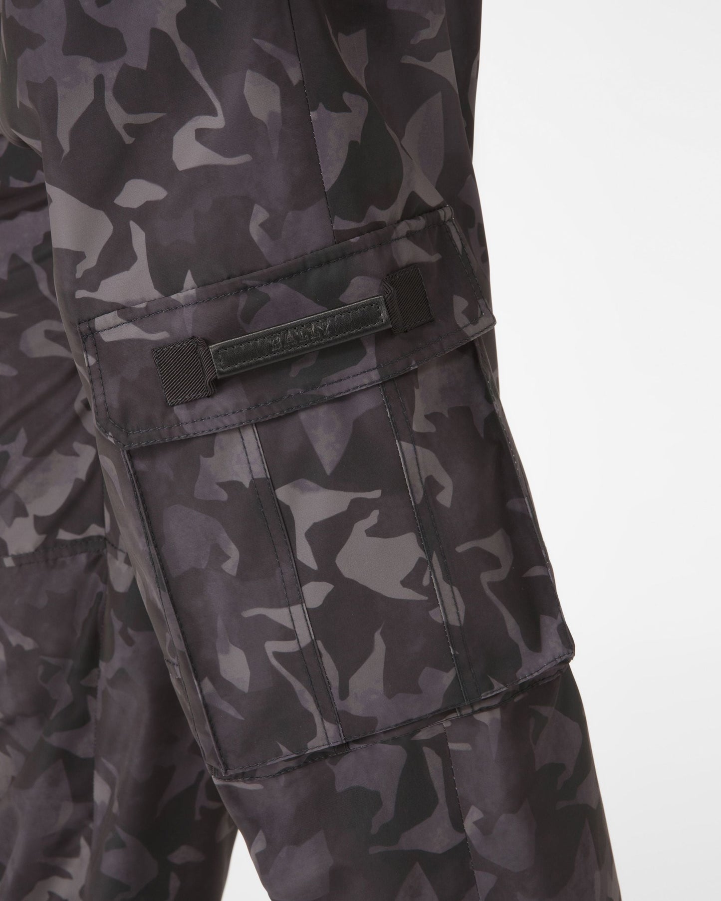 Recycled Polyster Trousers In Black