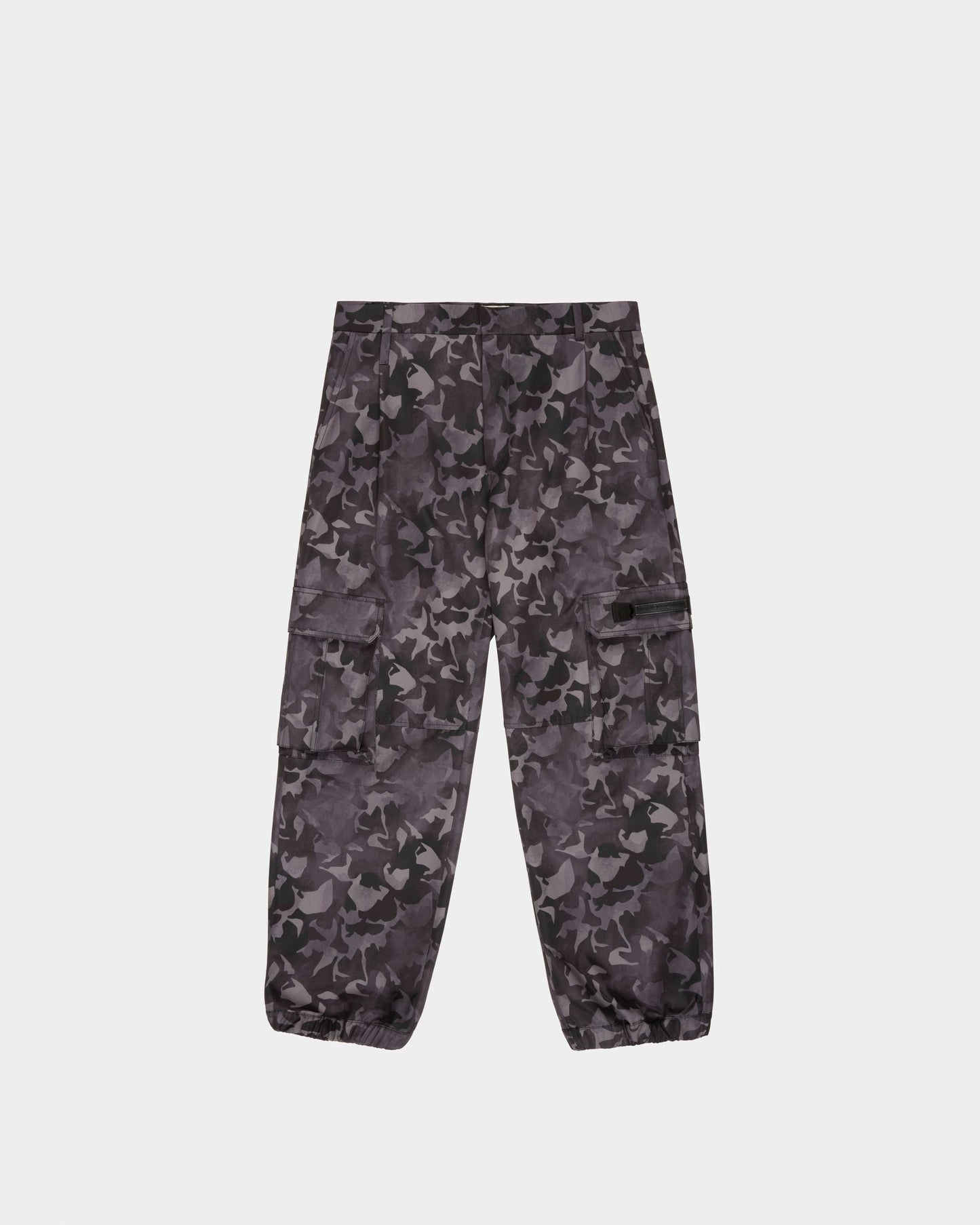 Recycled Polyster Trousers In Black