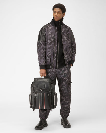 Recycled Polyster Trousers In Black