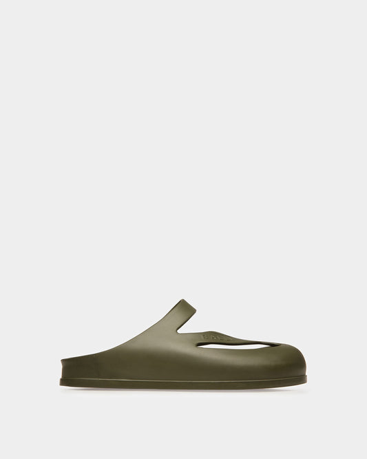 Oaks Slide Sandal In Rubber