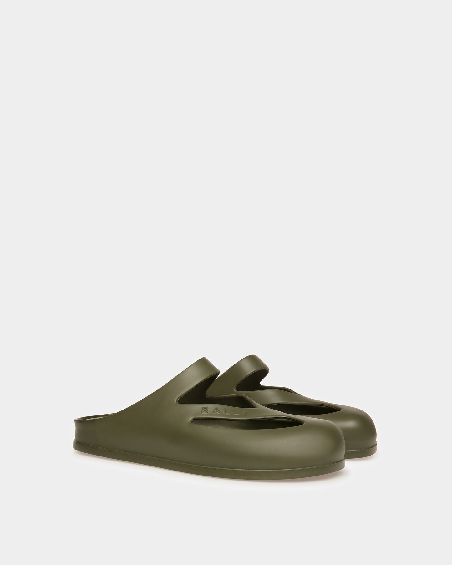 Oaks Slide Sandal In Rubber