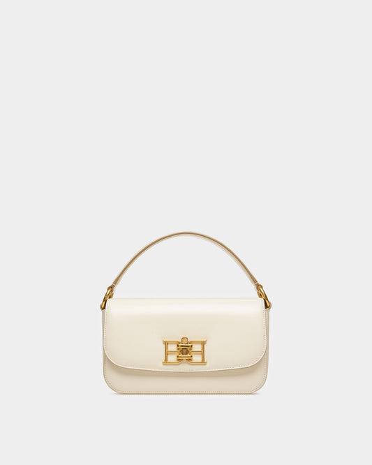 Brodye Leather Crossbody Bag In Bone