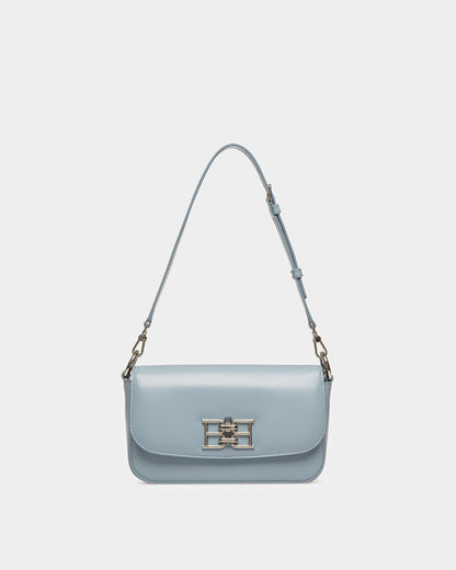 Brodye Leather Crossbody Bag In Light Blue