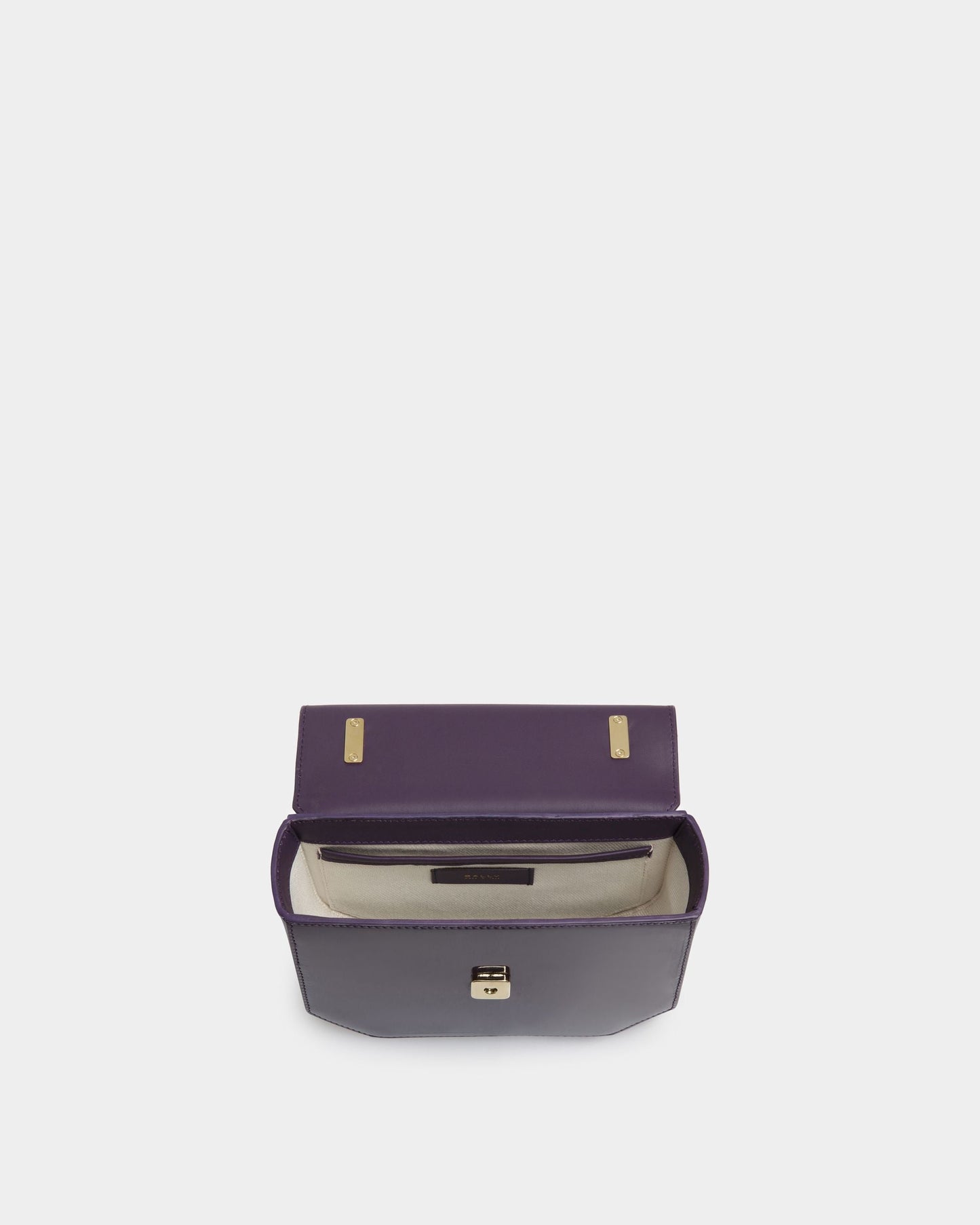 Emblem Minibag In Orchid Leather