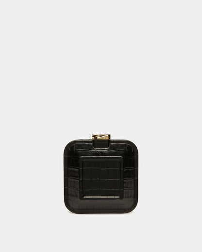 To Go Minibag In Crocodile Embossed Leather