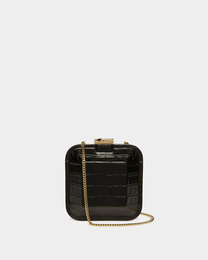 To Go Minibag In Crocodile Embossed Leather