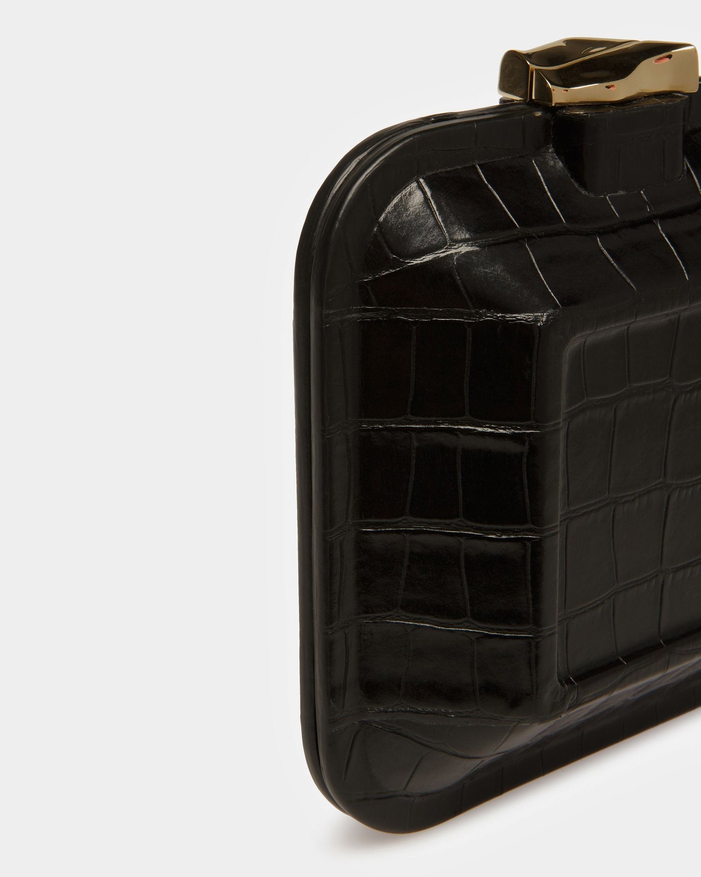 To Go Minibag In Crocodile Embossed Leather