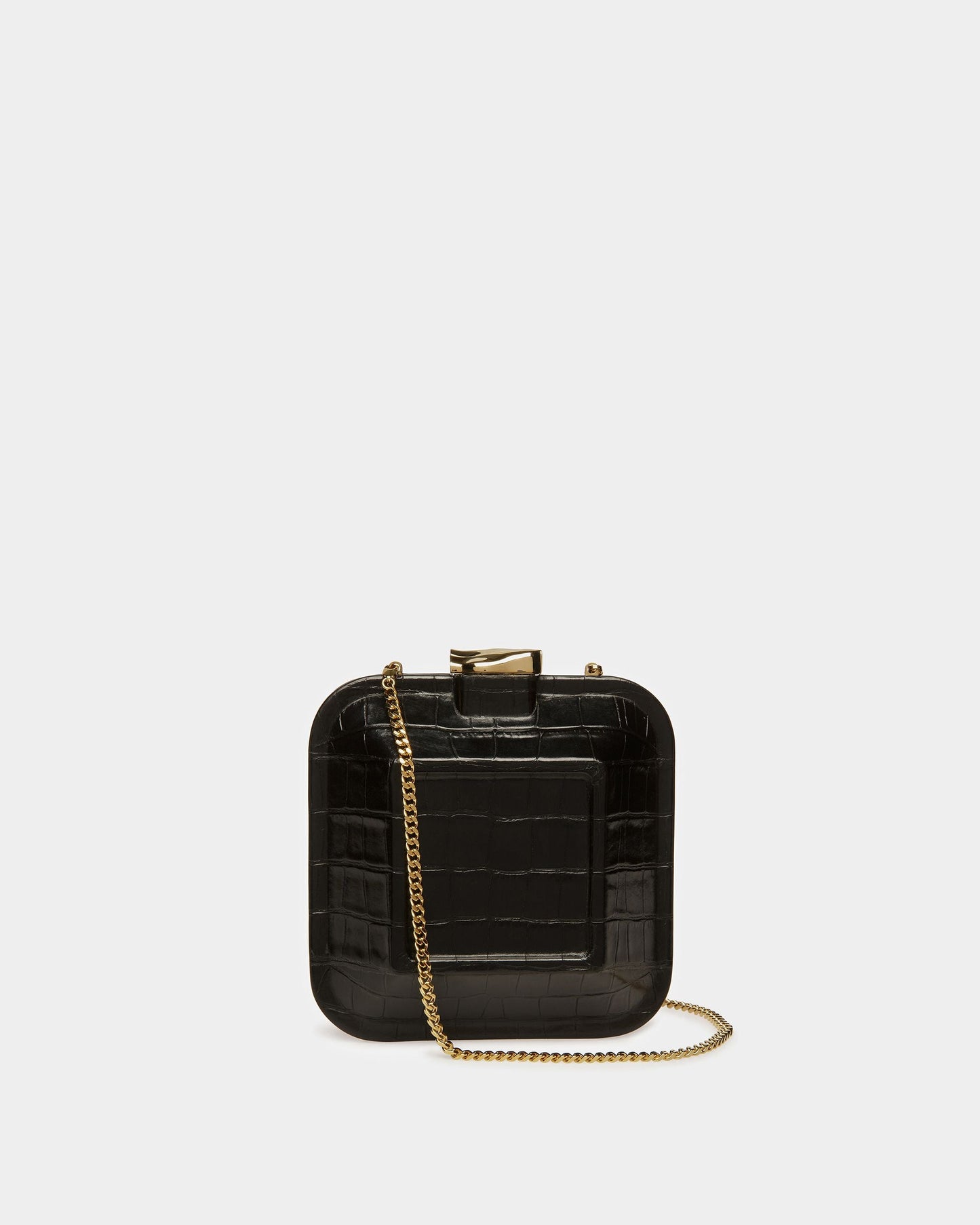 To Go Minibag In Crocodile Embossed Leather