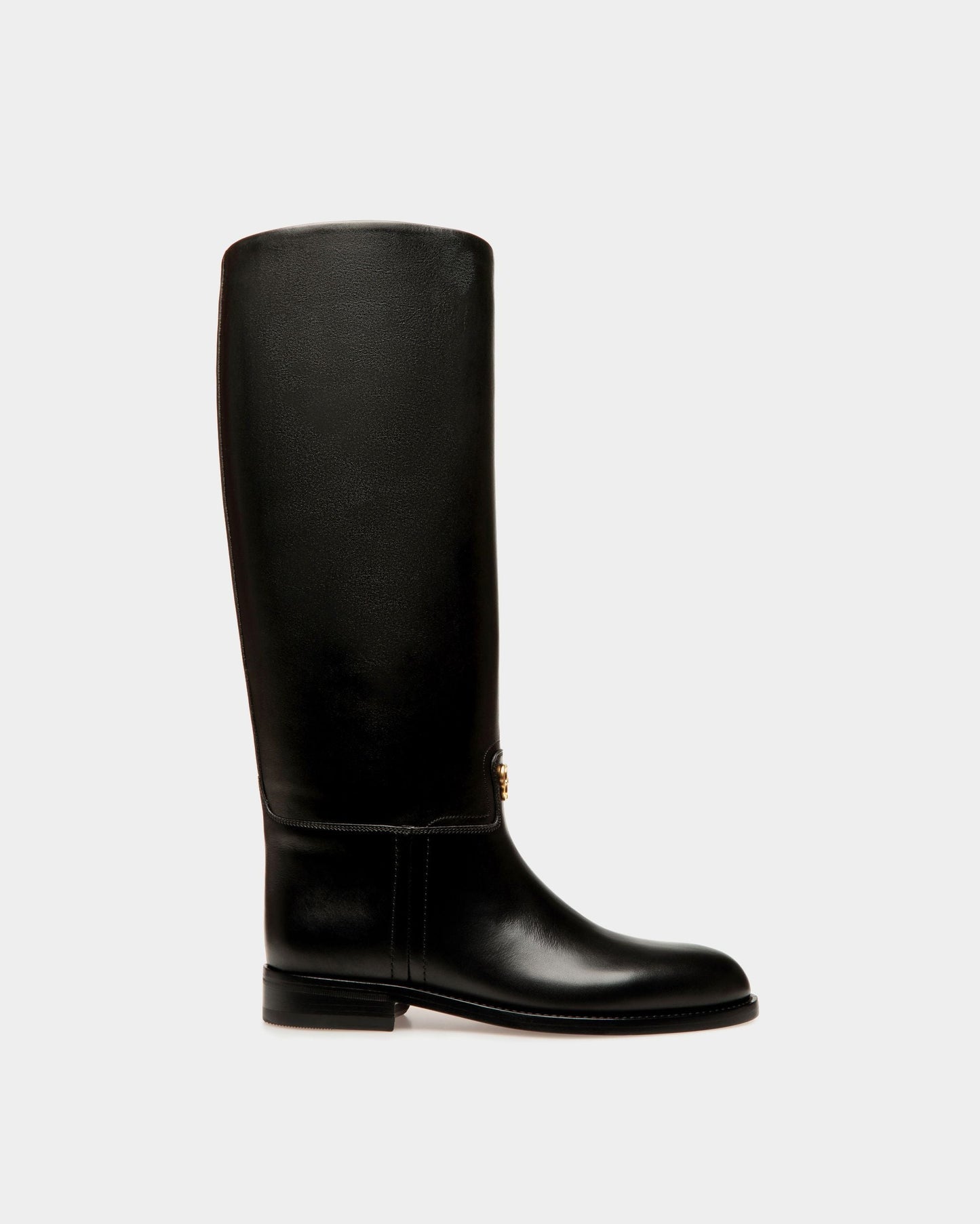 Huntington Long Boots In Black Leather