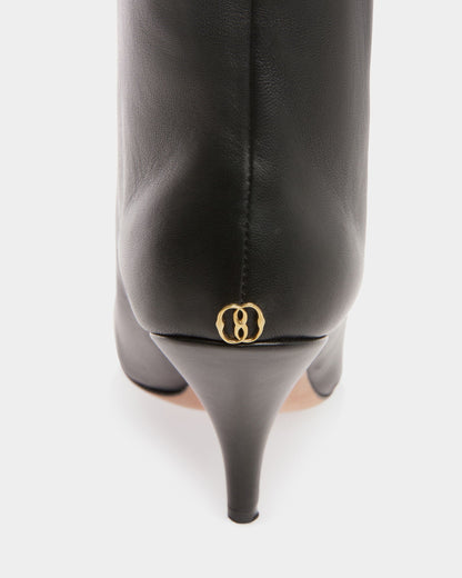 Katy Long Boots In Black Leather