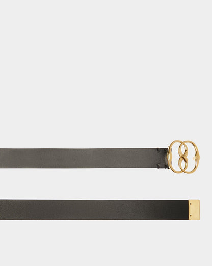 Emblem Leather 25mm Belt