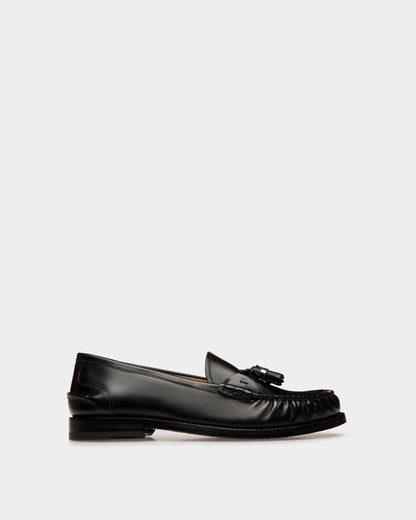 Rome Moccasins In Black Leather