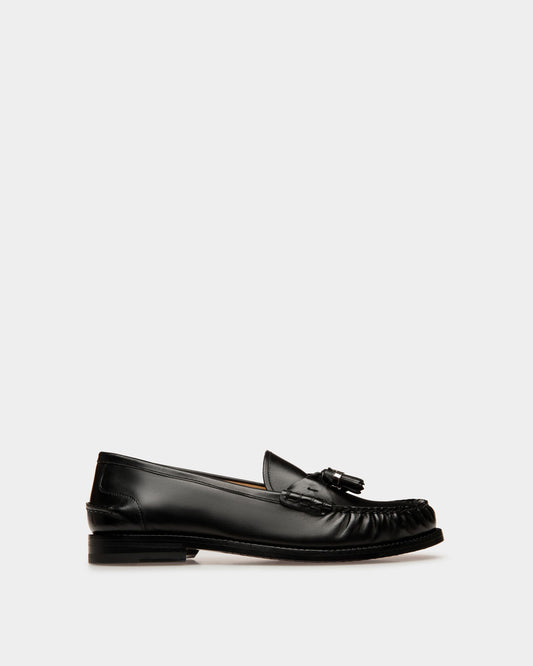Rome Moccasins In Black Leather