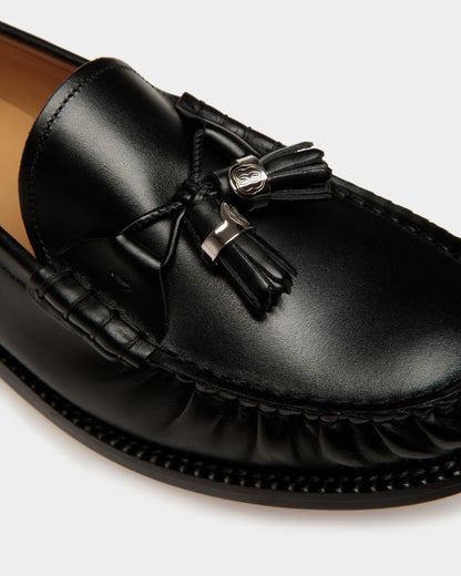 Rome Moccasins In Black Leather