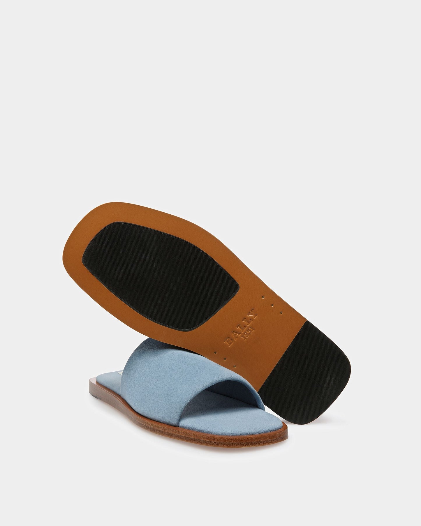 Sabian Leather Sandals In Light Blue